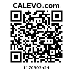 Calevo.com Preisschild 1170303h24