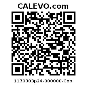 Calevo.com Preisschild 1170303p24-000000-Cob