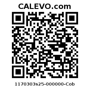 Calevo.com Preisschild 1170303s25-000000-Cob