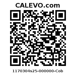 Calevo.com Preisschild 1170304s25-000000-Cob