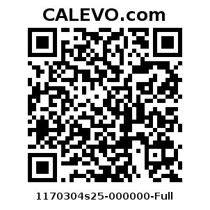 Calevo.com Preisschild 1170304s25-000000-Full