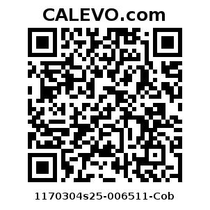 Calevo.com Preisschild 1170304s25-006511-Cob