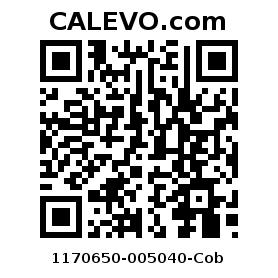 Calevo.com Preisschild 1170650-005040-Cob