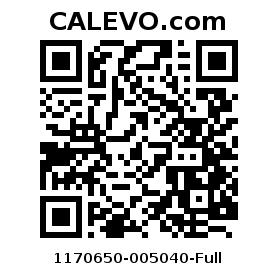 Calevo.com Preisschild 1170650-005040-Full