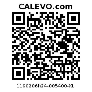 Calevo.com Preisschild 1190206h24-005400-XL