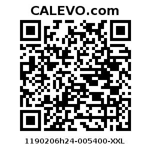 Calevo.com Preisschild 1190206h24-005400-XXL