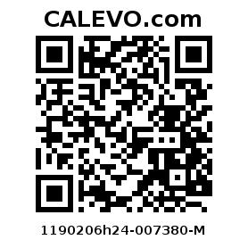 Calevo.com Preisschild 1190206h24-007380-M