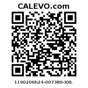 Calevo.com Preisschild 1190206h24-007380-XXL