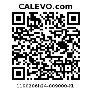 Calevo.com Preisschild 1190206h24-009000-XL