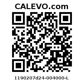 Calevo.com Preisschild 1190207d24-004000-L