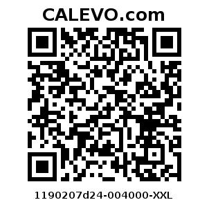 Calevo.com Preisschild 1190207d24-004000-XXL