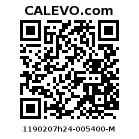 Calevo.com Preisschild 1190207h24-005400-M