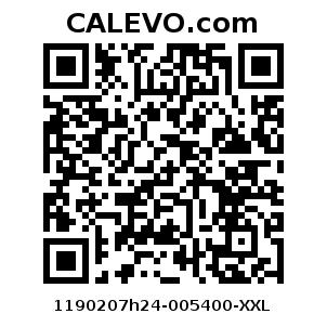 Calevo.com Preisschild 1190207h24-005400-XXL