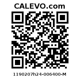 Calevo.com Preisschild 1190207h24-006400-M