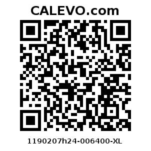 Calevo.com Preisschild 1190207h24-006400-XL