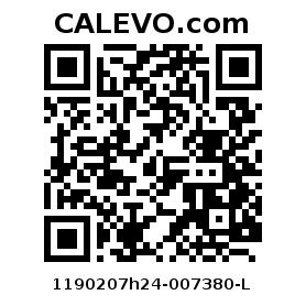 Calevo.com Preisschild 1190207h24-007380-L