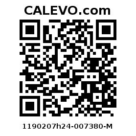 Calevo.com Preisschild 1190207h24-007380-M