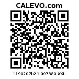 Calevo.com Preisschild 1190207h24-007380-XXL