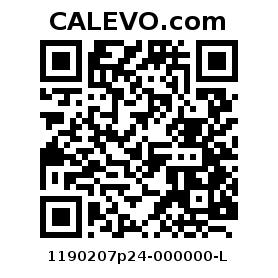 Calevo.com Preisschild 1190207p24-000000-L