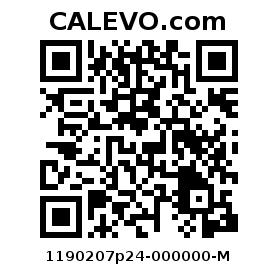 Calevo.com Preisschild 1190207p24-000000-M