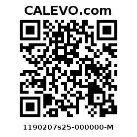 Calevo.com Preisschild 1190207s25-000000-M