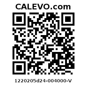 Calevo.com Preisschild 1220205d24-004000-V