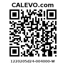 Calevo.com Preisschild 1220205d24-004000-W