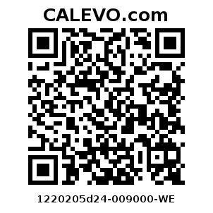 Calevo.com Preisschild 1220205d24-009000-WE