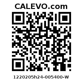 Calevo.com Preisschild 1220205h24-005400-W