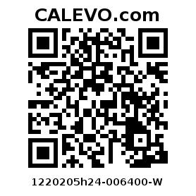 Calevo.com Preisschild 1220205h24-006400-W