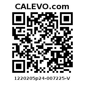 Calevo.com Preisschild 1220205p24-007225-V