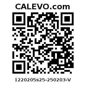 Calevo.com Preisschild 1220205s25-250203-V