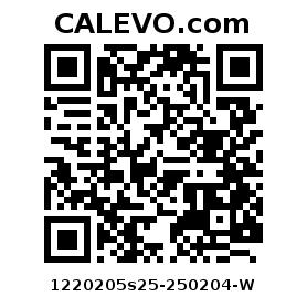 Calevo.com Preisschild 1220205s25-250204-W