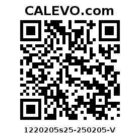 Calevo.com Preisschild 1220205s25-250205-V