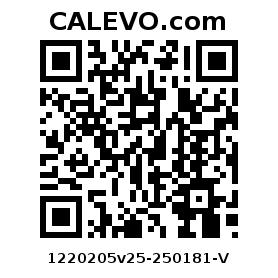 Calevo.com Preisschild 1220205v25-250181-V