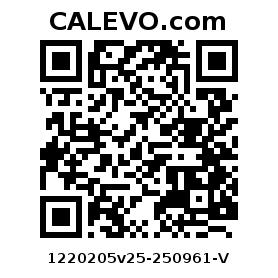 Calevo.com Preisschild 1220205v25-250961-V