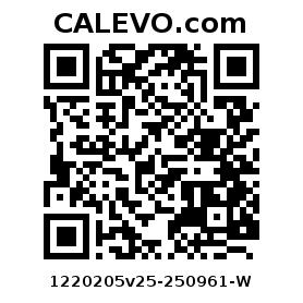 Calevo.com Preisschild 1220205v25-250961-W