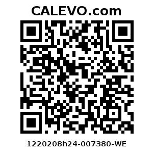 Calevo.com Preisschild 1220208h24-007380-WE