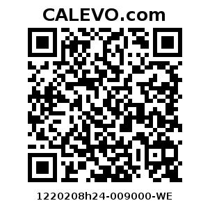 Calevo.com Preisschild 1220208h24-009000-WE