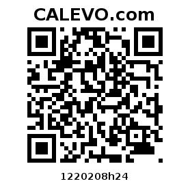 Calevo.com Preisschild 1220208h24