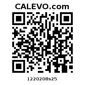 Calevo.com Preisschild 1220208s25