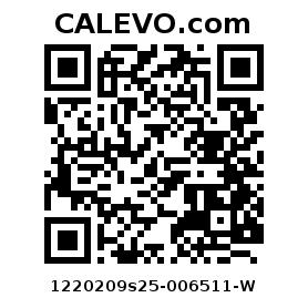 Calevo.com Preisschild 1220209s25-006511-W