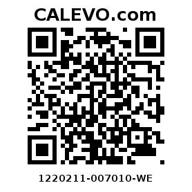 Calevo.com Preisschild 1220211-007010-WE