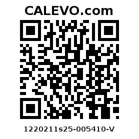 Calevo.com Preisschild 1220211s25-005410-V