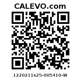 Calevo.com Preisschild 1220211s25-005410-W