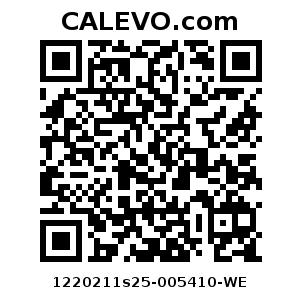 Calevo.com Preisschild 1220211s25-005410-WE