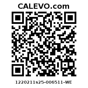 Calevo.com Preisschild 1220211s25-006511-WE