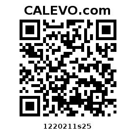 Calevo.com Preisschild 1220211s25