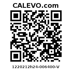 Calevo.com Preisschild 1220212h24-006400-V