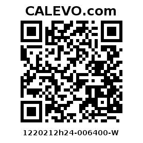 Calevo.com Preisschild 1220212h24-006400-W